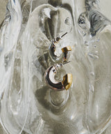 【再入荷予約】【loni】stem asymmetry hoop pierce