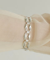 【予約】【loni】vintage square chain bracelet