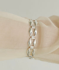 【予約】【loni】vintage square chain bracelet