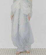 【一部カラー予約】【J1U by LA BELLE ETUDE】裾レースチュールバルーンパンツ