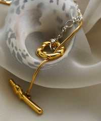 【loni】ivy combi chain necklace