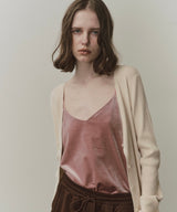 ベロアAラインキャミ