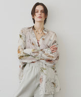 【REVIVAL】オリジナルvintageフラワープリントリラックスシャツ