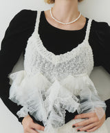 【TEN by LA BELLE ETUDE】Lily manyモチーフニットビスチェ