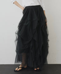 Carrie ボリュームチュールスカート