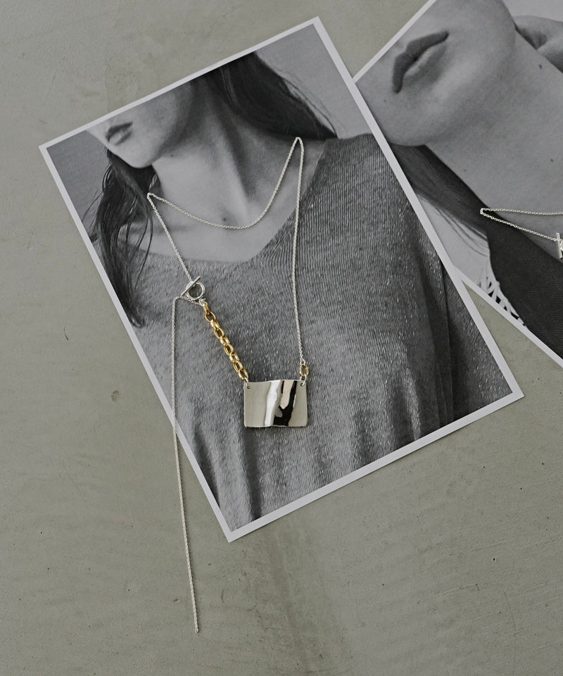 【予約】【loni】Ground Plate Necklace