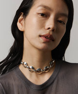 【loni】vintage circle chain choker