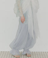 【一部カラー予約】【J1U by LA BELLE ETUDE】裾レースチュールバルーンパンツ