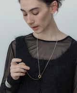 【loni】ivy combi chain necklace