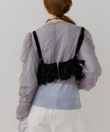 【J1U by LA BELLE ETUDE】メニーリボンニットビスチェ