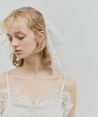 【TEN by LA BELLE ETUDE】モチーフレース×チュールBIGシュシュ