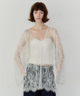 2WAY総レースVネックオーバーTOPS