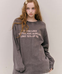 【予約開始待ち】【J1U by LA BELLE ETUDE】IF YOU LIKE Long Tee