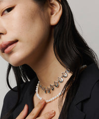 【loni】vintage drop chain choker