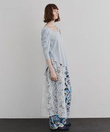 【再入荷】ギャザーパフショートスリーブカットソー