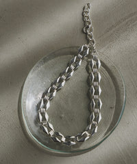 【予約】【loni】vintage square chain choker