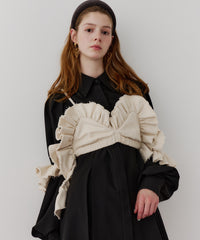 【J1U by LA BELLE ETUDE】ボリュームドレープフリルビスチェ