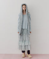 【予約】【J1U by LA BELLE ETUDE】ムートンライクボンディングフードマフラー