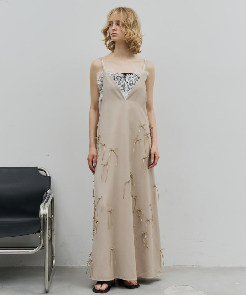many ribbon onepice – LA BELLE ETUDE online store