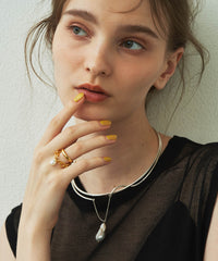 【loni】Ivy pearl choker