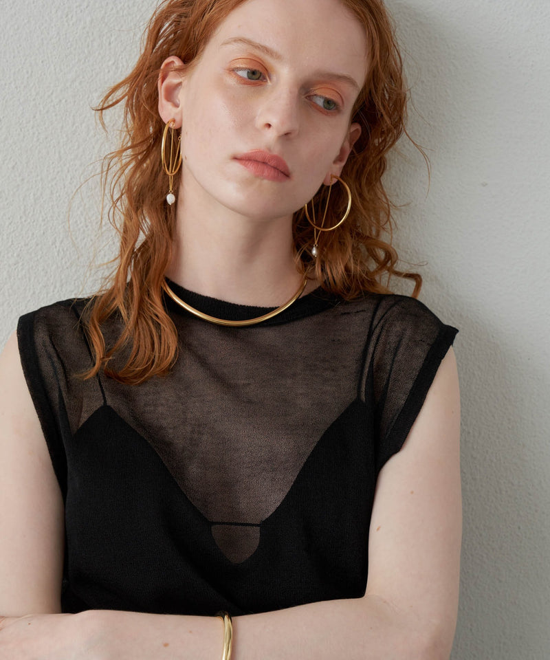 【loni】Ivy pearl chain pierce