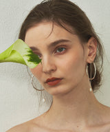 【loni】Ivy pearl chain pierce