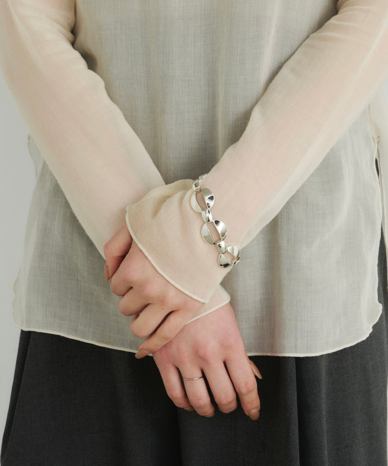 【予約】【loni】vintage circle chain bracelet