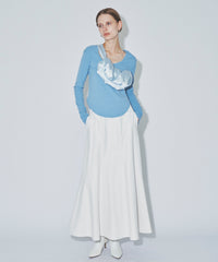【yae】Faux leather long skirt/フェイクレザーロングスカート