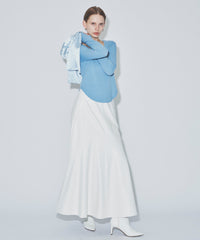 【yae】Faux leather long skirt/フェイクレザーロングスカート