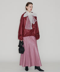 【yae】Faux leather long skirt/フェイクレザーロングスカート