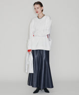【yae】Faux leather long skirt/フェイクレザーロングスカート