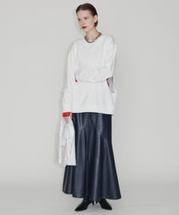 【yae】Faux leather long skirt/フェイクレザーロングスカート