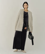 【yae】2way glitter feather knit cordigan/2wayグリッターフェザーニットカーディガン