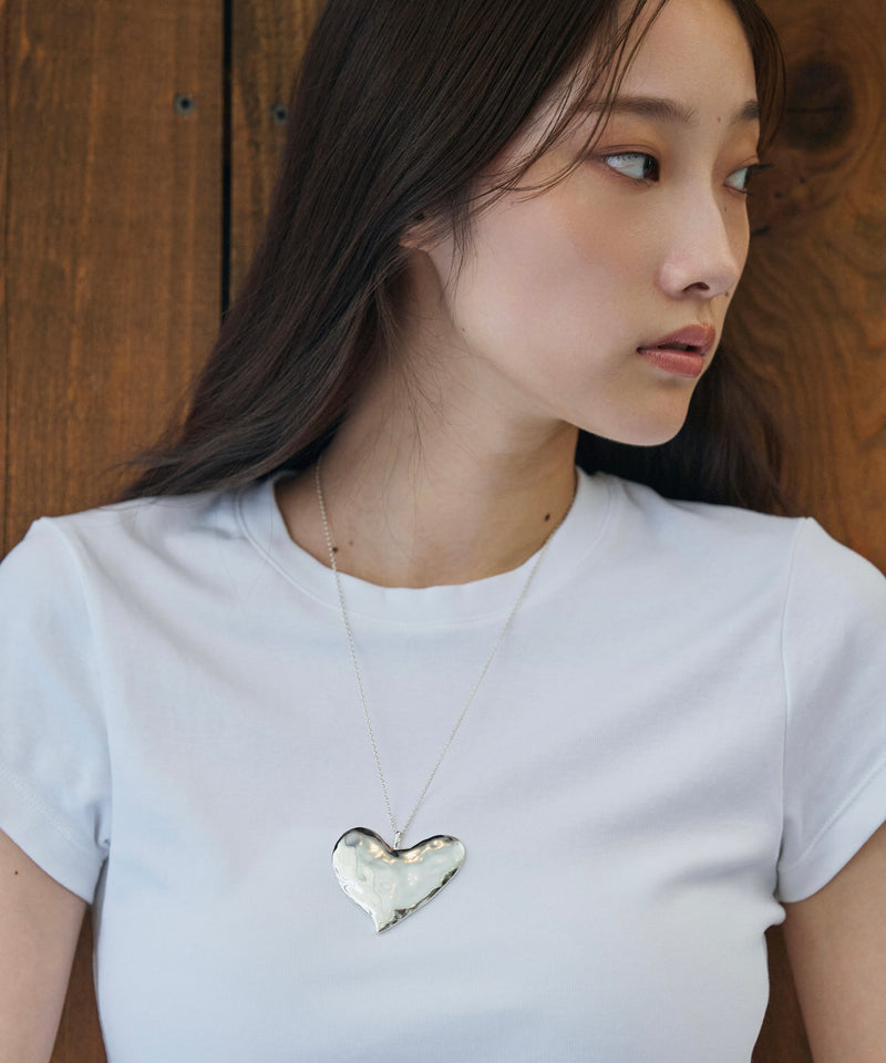 【予約】【loni】Big Heart Necklace