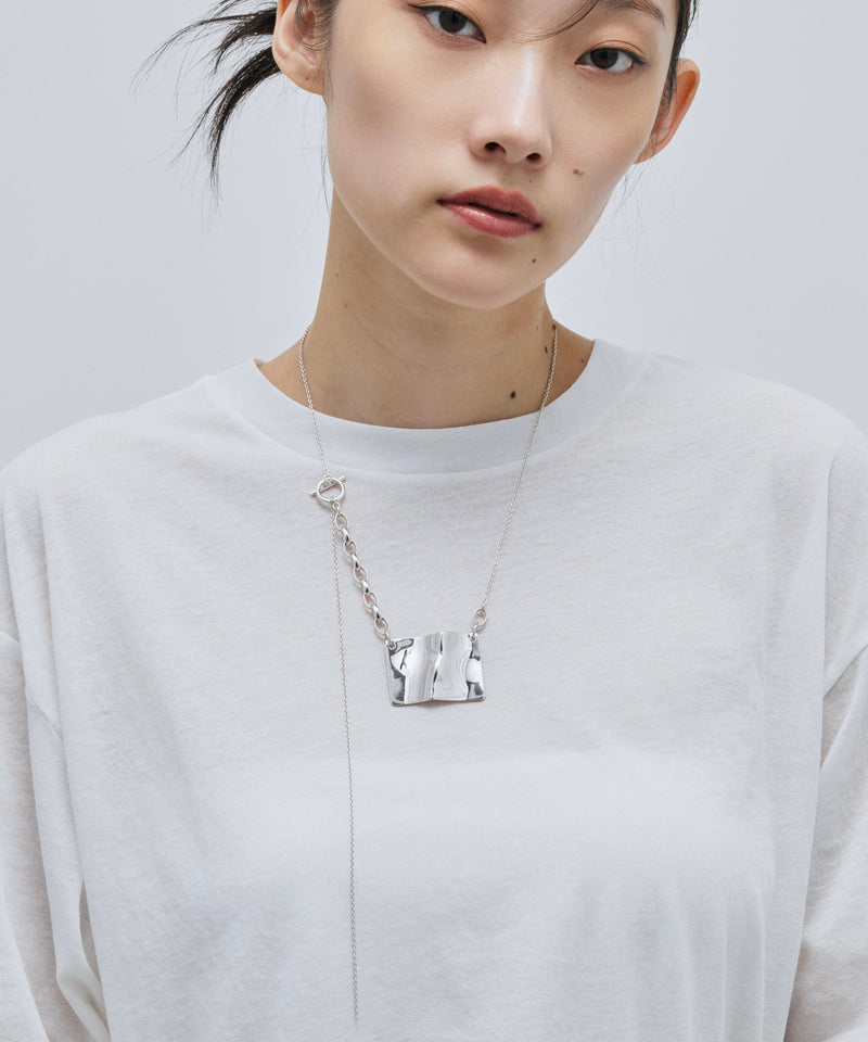 【loni】Ground Plate Necklace