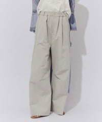 【一部カラー予約】コットンツイルカーブパンツ