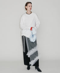 【yae】Tulle wrap skirt/チュールラップスカート