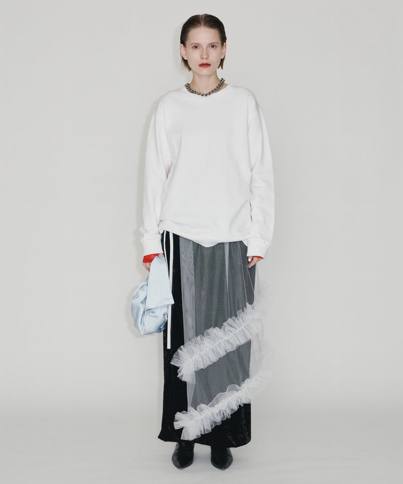 【yae】Tulle wrap skirt/チュールラップスカート