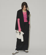 【yae】Jacquard blocking skirt/ジャガードブロッキングスカート