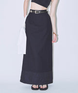 【yae】Jacquard blocking skirt/ジャガードブロッキングスカート