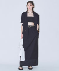 【yae】Jacquard blocking skirt/ジャガードブロッキングスカート