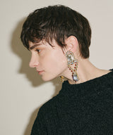 【予約】big stone bijou earring