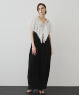 【一部カラー予約】2WAY vintage調モチーフレースつけ衿