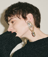 【予約】big stone bijou earring