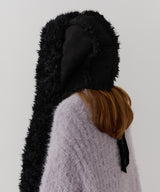 【予約】【J1U by LA BELLE ETUDE】ムートンライクボンディングフードマフラー