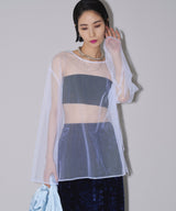 【yae】Tulle layered top/チュールレイヤードトップス