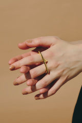 【loni】Triangle Double Ring