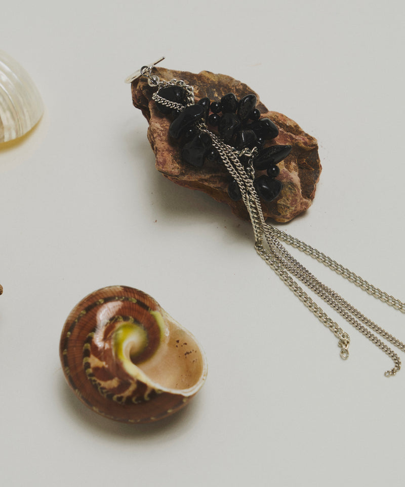 【REVIVAL】【loni】Wisteria Stone Pierce