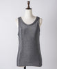 【yae】Glitter tank top / カップ付きグリッタータンクトップ