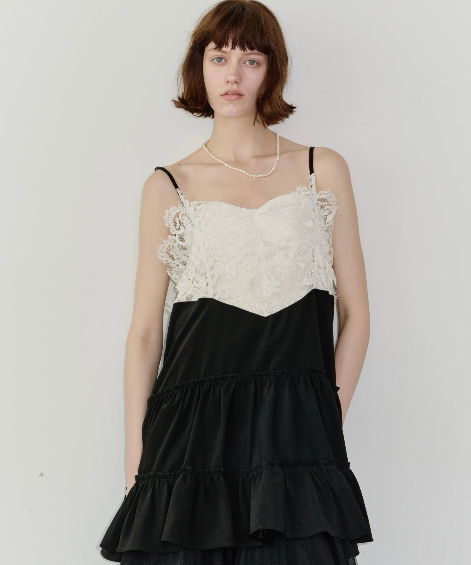 モチーフレースAラインキャミチュニック – LA BELLE ETUDE online store